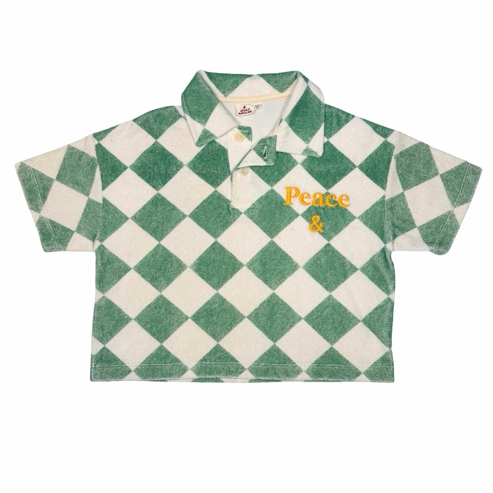 Jellymallow Terrycloth Diamond Polo